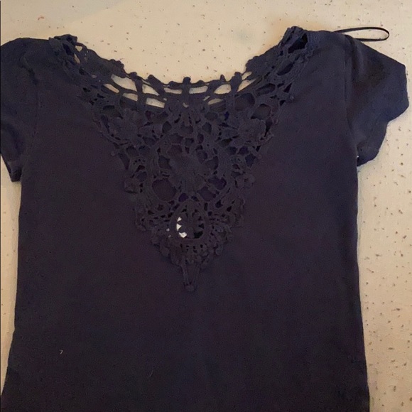 dark blue dress shirt - Picture 2 of 2